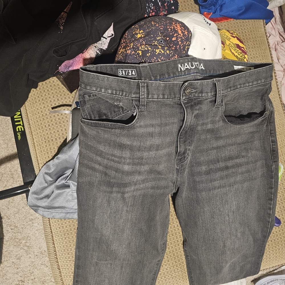 Nautica Athletic Slim Men's Jeans 36 X 32